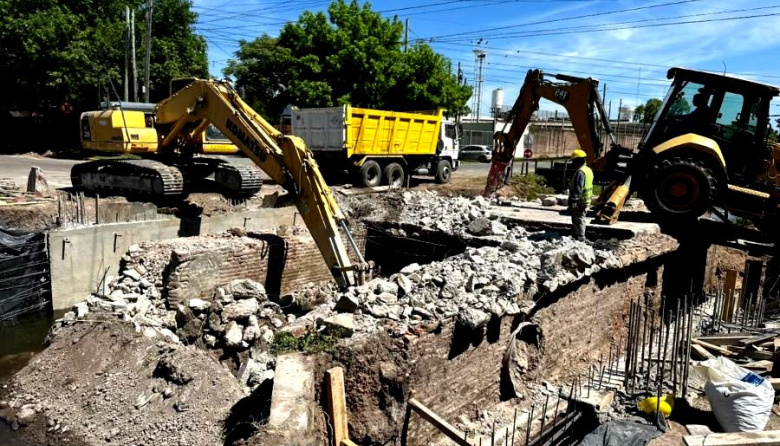 El municipio de Brown activó la histórica obra hidráulica de Burzaco Sur