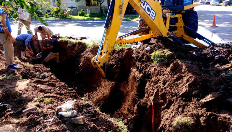 Pehuajó avanza en el recambio de desagües para optimizar el escurrimiento pluvial