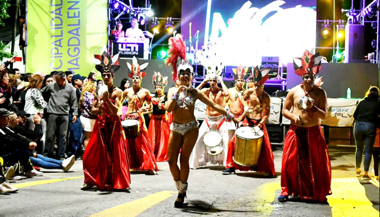 El Carnaval de Magdalena celebró su gran fiesta con dos noches inolvidables