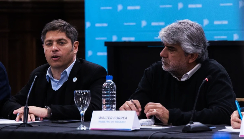En busca de combatir la crisis, Kicillof creó el Consejo Bonaerense del Trabajo