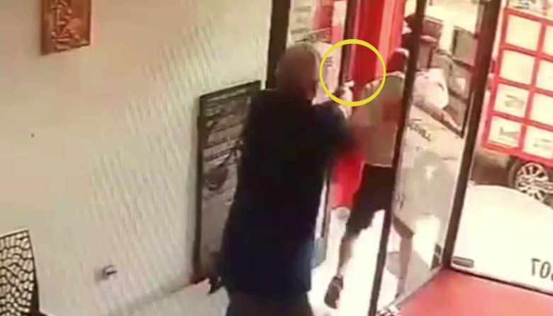 El dueño de una inmobiliaria desarmó a un ladrón y lo puso en fuga