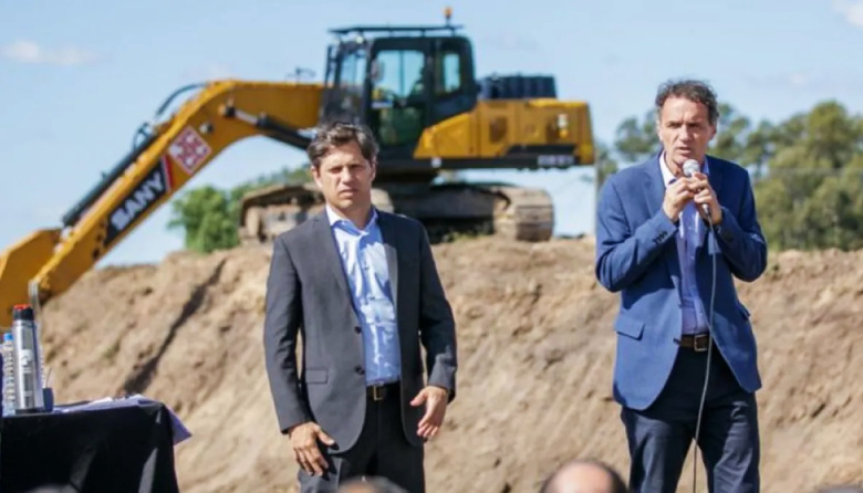 Kicillof dio de baja una obra millonaria en un distrito libertario y despertó la polémica