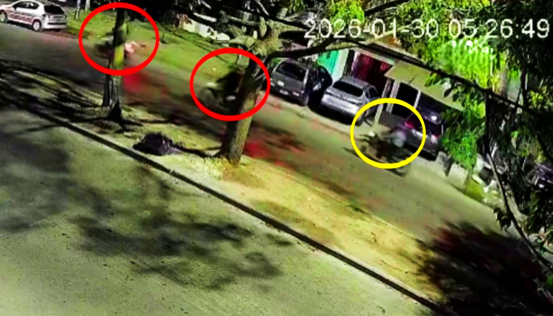 "Zafaste, te tiraron a matar": le dispararon tres veces para robarle la moto en Lanús