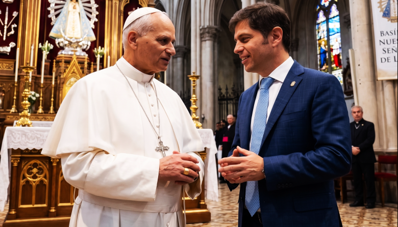 El Papa León XIV confirmó su visita a la Argentina y Kicillof se prepara para recibirlo