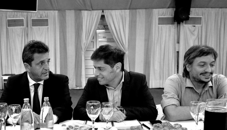 Cumbre de unidad: Kicillof, Massa y Máximo Kirchner se reunieron y acordaron blindar las PASO