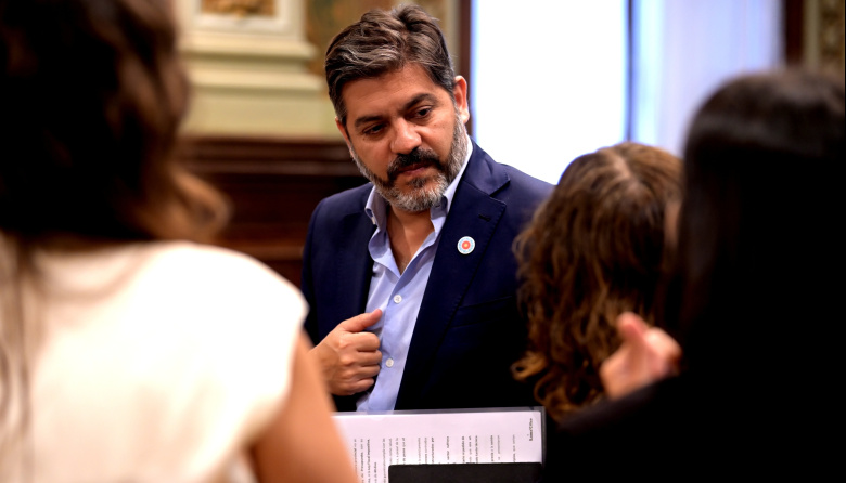 ¿Se viene un acercamiento?: Bianco sorprendió y festejó el regreso de Montenegro a Mar de Plata