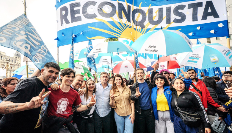 La Liga de Intendentes mostró músculo y presencia en la quinta Marcha Federal Universitaria
