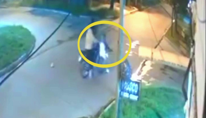 No le pudieron robar, lo atropellaron y sufrió heridas gravísimas