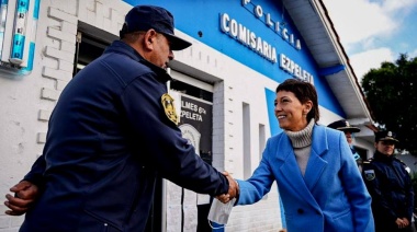 Mayra Mendoza encabezó un nuevo megaoperativo de saturación policial