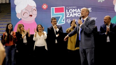 Insaurralde y Massa celebraron el  Día del Jubilado en Lomas de Zamora