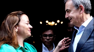 Cecilia Moreau recibió al expresidente español Rodríguez Zapatero