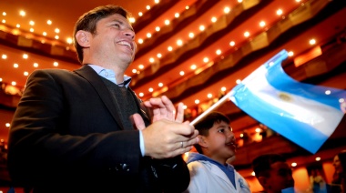 Kicillof, el homenaje a Belgrano y un mensaje en medio de especulaciones de candidaturas