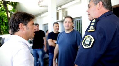 Crimen de Umma: Kicillof visitó a Alonso en Puente 12 para profundizar el plan de seguridad