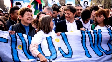 Kicillof salió a bancar el Paro General y le exigió Milei frenar con sus políticas “anti argentinas”