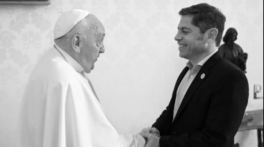 ¿Rompió el protocolo?: en secreto, el Papa Francisco se reunió por segunda vez con Kicillof