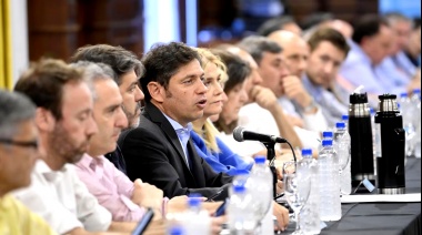 Sin Planta GNL: intendentes fueron hasta La Plata a bancar a Kicillof