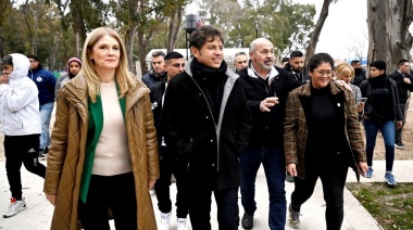 Kicillof inauguró obras en Ensenada y aseguró que los problemas “no los resuelve el mercado”