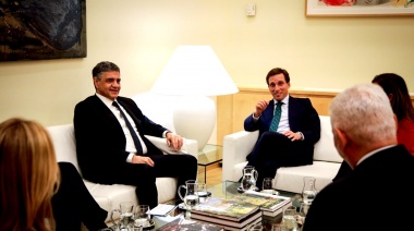 Jorge Macri visitó al alcalde de Madrid y se reunió con el presidente del Partido Popular