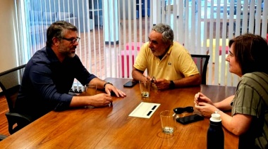 El presidente del Comité Provincia se reunió con el único intendente radical de la Tercera Sección