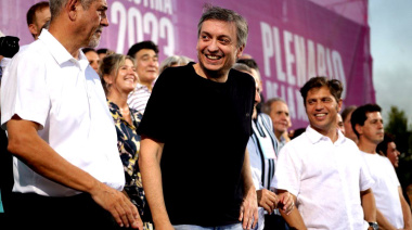 El kicillofismo respondió al llamado de Máximo y se congregó en el PJ en apoyo a Cristina