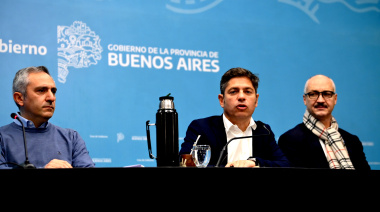 Kicillof recibió a intendentes para firmar acuerdos para la protección de niños y adolescentes
