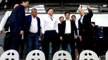 Alak se reunió con Kicillof y el Chiqui Tapia para convertir al Estadio Único en la casa de la Selección