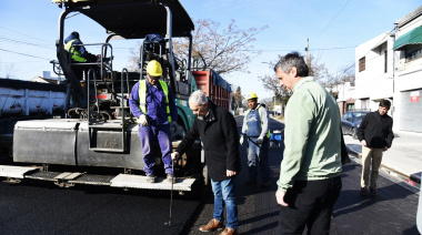 La Plata: avanzan las obras de la nueva Diagonal 74 para la bajada de la Autopista