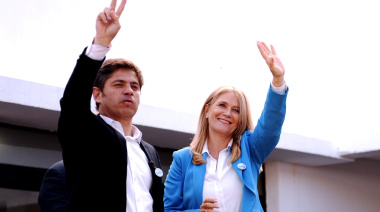 Magario inauguró obras en el Conurbano y llamó a decir “pará Milei” en las elecciones bonaerenses