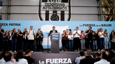 Kicillof llevó la campaña a Pilar: críticas a Milei, foto con Katopodis y Malena Galmarini