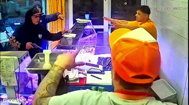 Violenta banda asaltó una carnicería en Quilmes: "Si no te da la plata tirale"