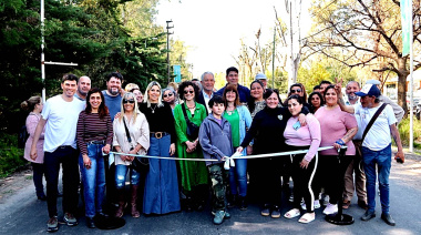 Alak inauguró nuevo asfalto en El Rincón y reafirmó el avance del plan de obras en La Plata