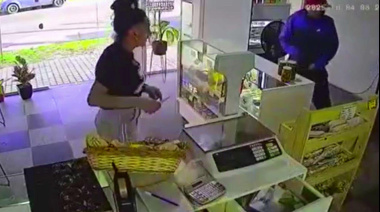 Con un cuchillo escondido en un paquete de "pepas", intentaron robar una panadería de Quilmes