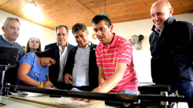 Guerrera se mostró junto a Kicillof y alentó a votar a Fuerza Patria para “más Estado presente”