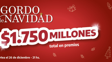Ya está a la venta el Gordo de Navidad con más de $1.750 millones en premios