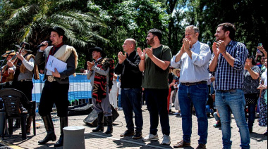 Cascallares celebró el Día de la Tradición junto a vecinos e instituciones de Brown