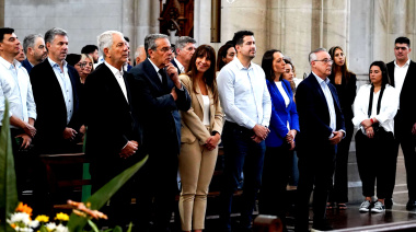 Alak participó del tedeum por el 143º aniversario de La Plata en la Catedral