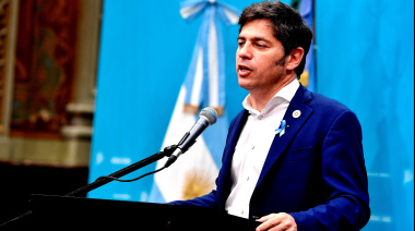 Kicillof conmemoró el Día de la Soberanía Nacional y criticó la “sumisión” de Milei a Estados Unidos