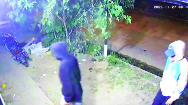 Los vecinos identificaron y buscan a los ladrones de motos de Esteban Echeverría