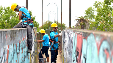 “Ciudad Limpia” suma más fachadas y espacios recuperados en La Plata