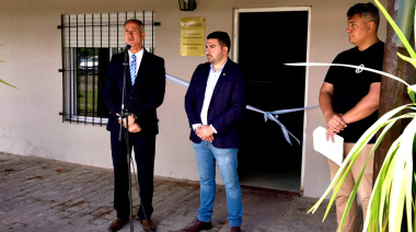 Jornada histórica: Egüen inauguró la nueva Ayudantía Fiscal en 25 de Mayo