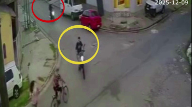 Motochorros pirañas persiguieron a un motociclista y lo bajaron del vehículo en movimiento