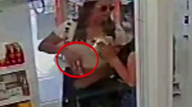 La tomaron de punto: un hombre con un niño y dos mujeres robaron miles de pesos en una farmacia