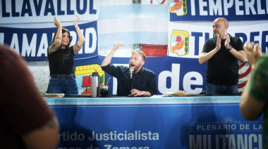 Otermín congregó a la militancia en Lomas y marcó las pautas para el futuro del PJ bonaerense