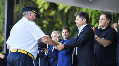 Kicillof egresó a más de mil oficiales de la Policía provincial y preparó todo para el Operativo de Sol a Sol
