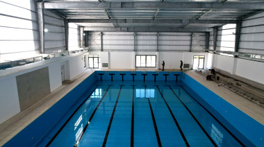 El Municipio de Brown prepara la apertura del nuevo natatorio de Calzada y Claypole