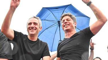 Arrancó el año con todo: Larroque fogueó a Kicillof como alternativa nacional para 2027