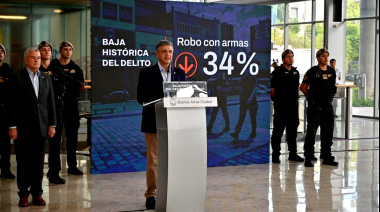 Jorge Macri presentó el Mapa del Delito y festejó la baja de criminalidad en CABA
