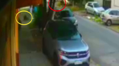 Regresaba a la casa y fue golpeada por pirañas que le robaron el vehículo