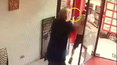 El dueño de una inmobiliaria desarmó a un ladrón y lo puso en fuga