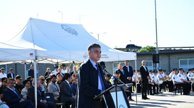 Jorge Macri habló frente a los nuevos cadetes de la Policía de CABA y envió críticas el Conurbano